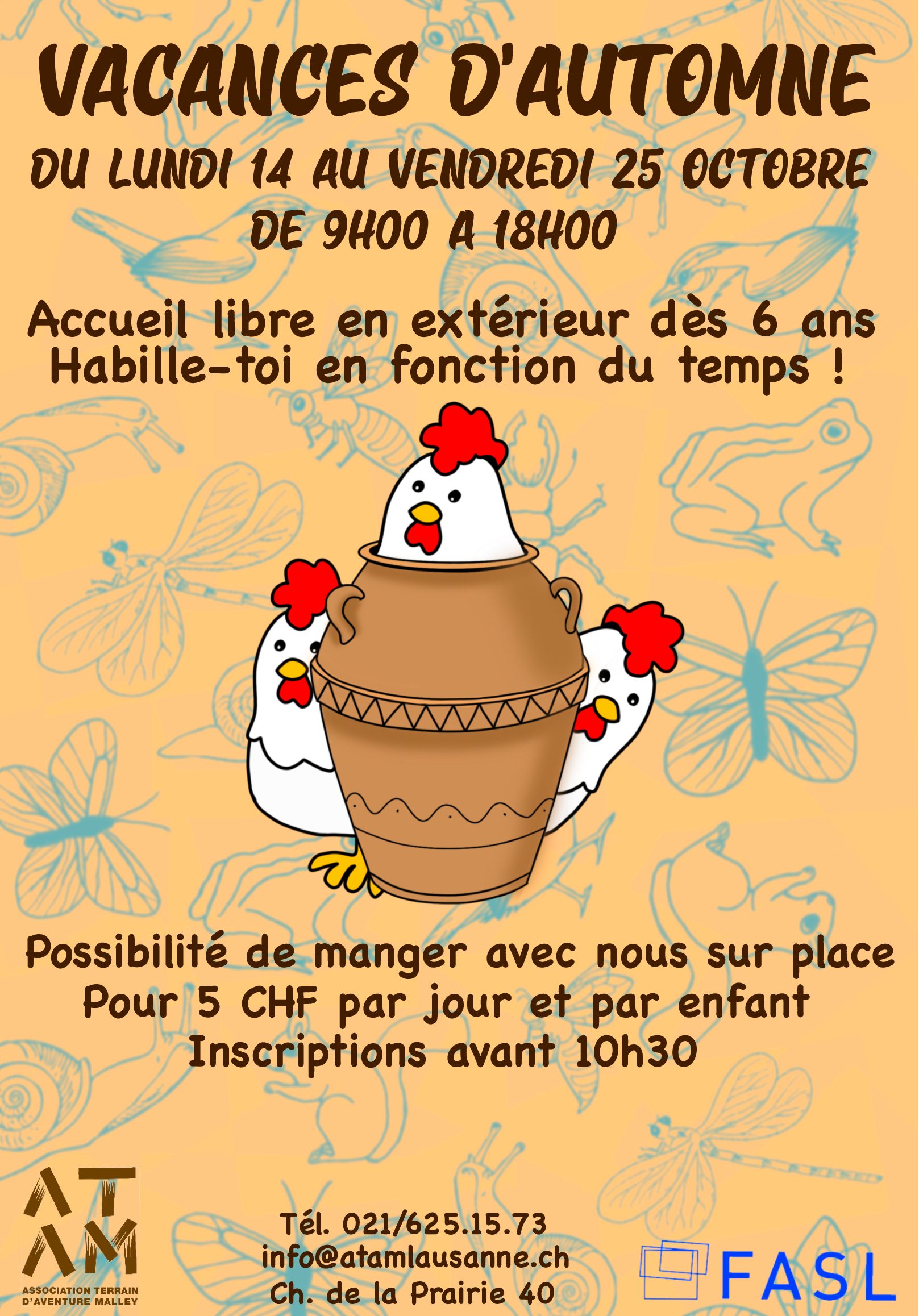 Vacances d&rsquo;automne