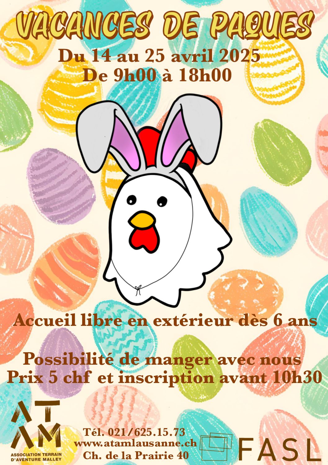 Vacances  de Pâques